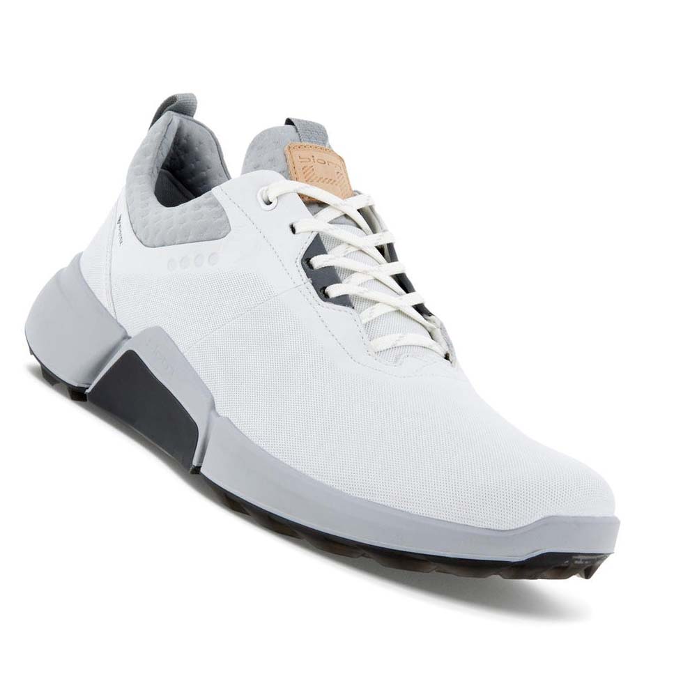 Ecco Biom H4 Golfsko Herre Hvite | NO 542JPQ